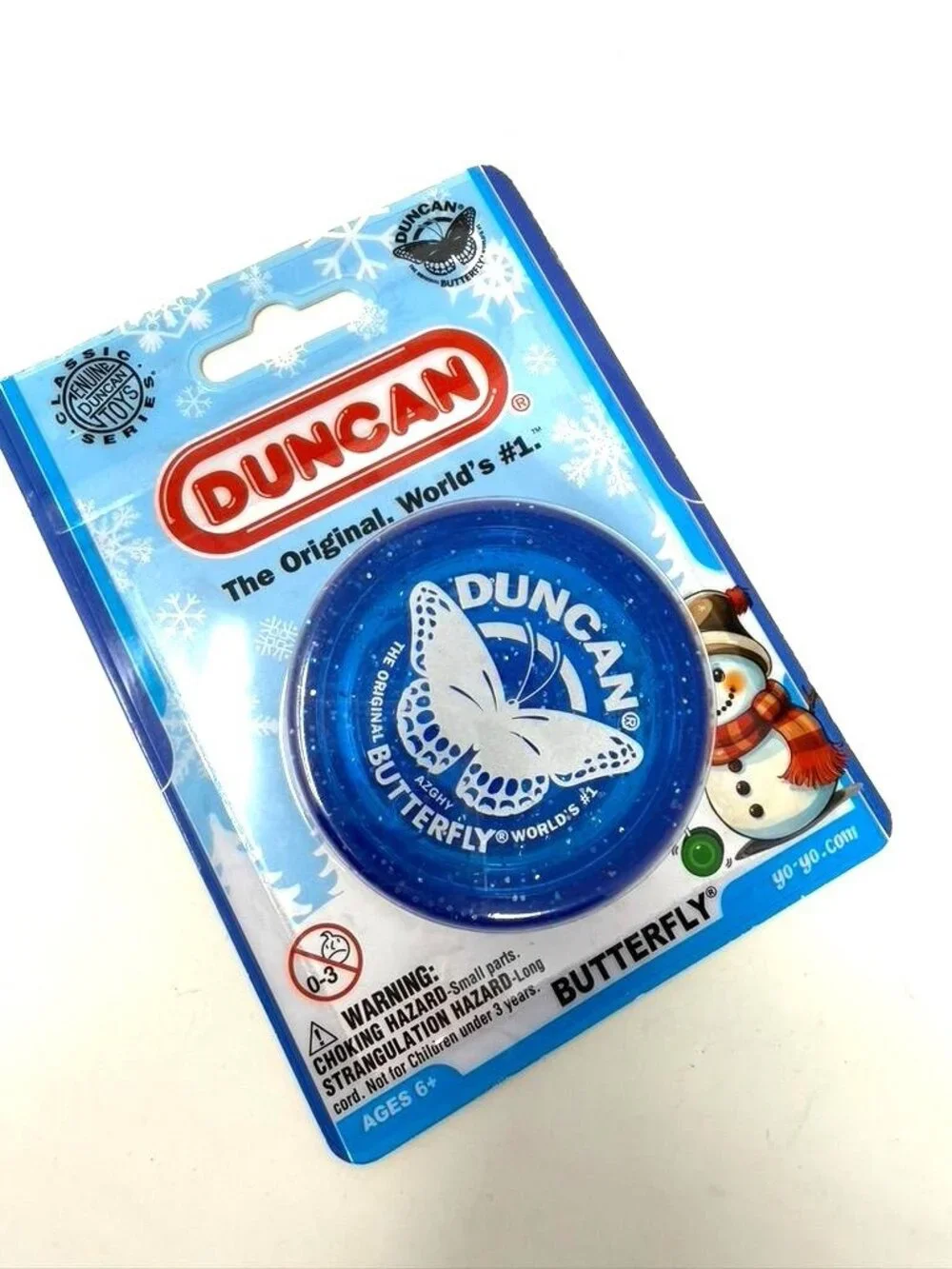 Duncan Butterfly Yo-Yo Holiday Blue Or Red Authentic Exclusive Target Nostalgic